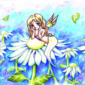 Binah Moon Fantasy Art Poster MB23