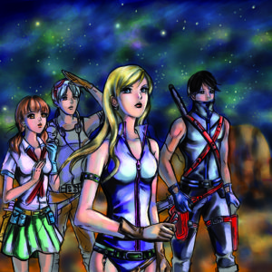 Binah Moon Fantasy Art Poster MB25