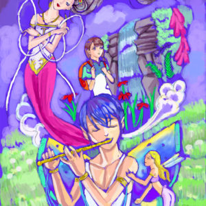 Binah Moon Fantasy Art Poster MB5
