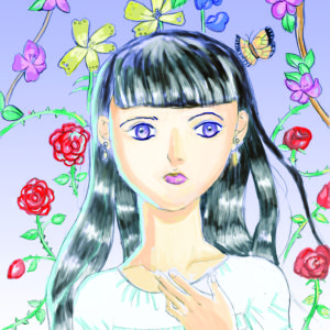 Binah Moon Fantasy Art Poster MB9